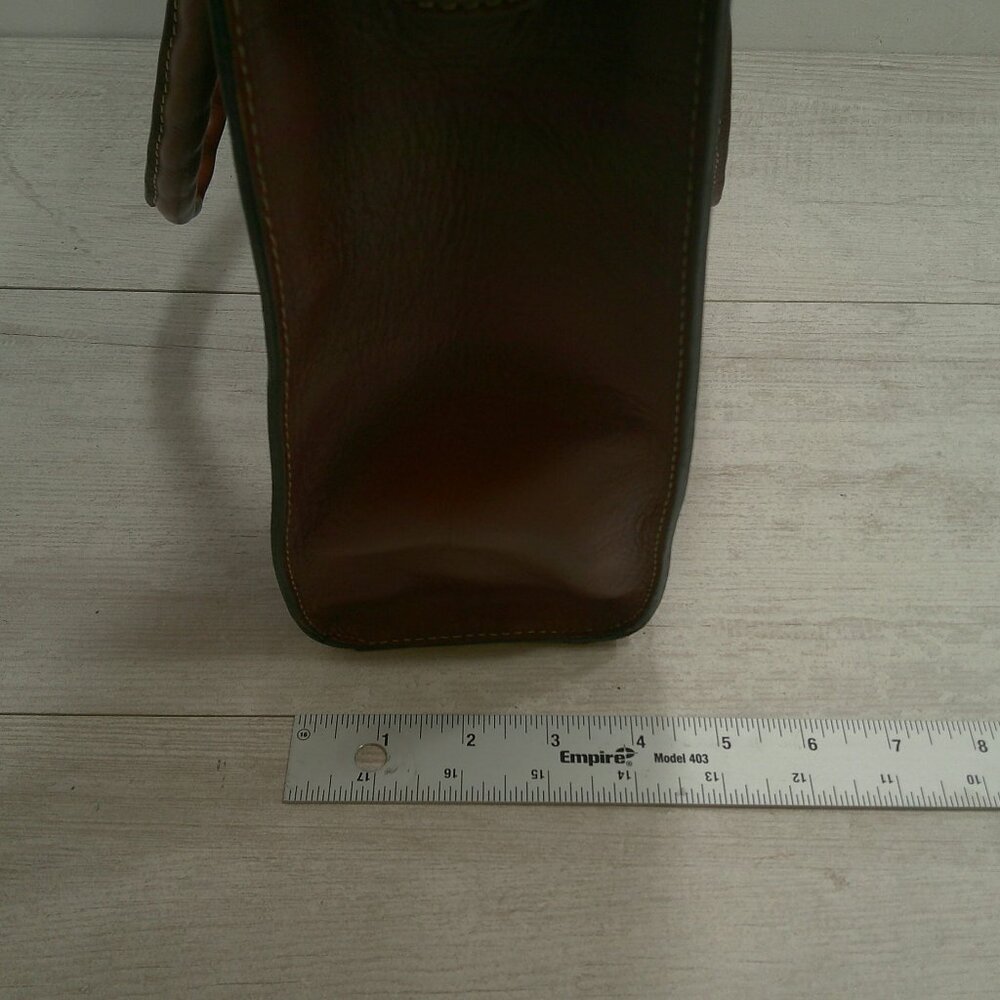 Patricia Nash Zancona Heritage Western Cognac Leather Tote Bag Purse Pocketbook - Picture 9 of 14